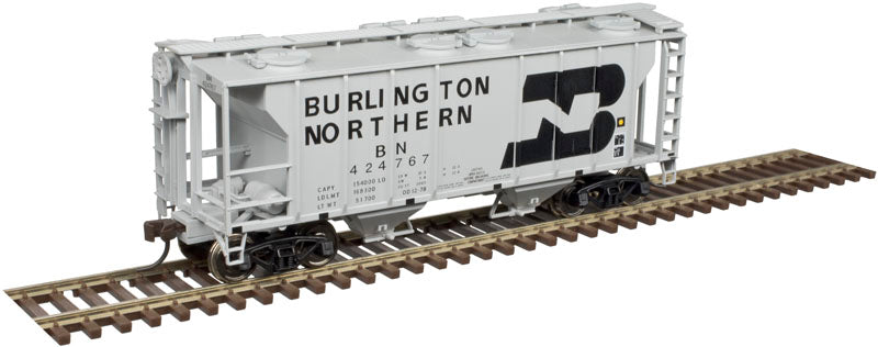 Atlas Trainman H.O. Scale 20 005 055 Burlington Northern PS-2 Covered Hopper 424767
