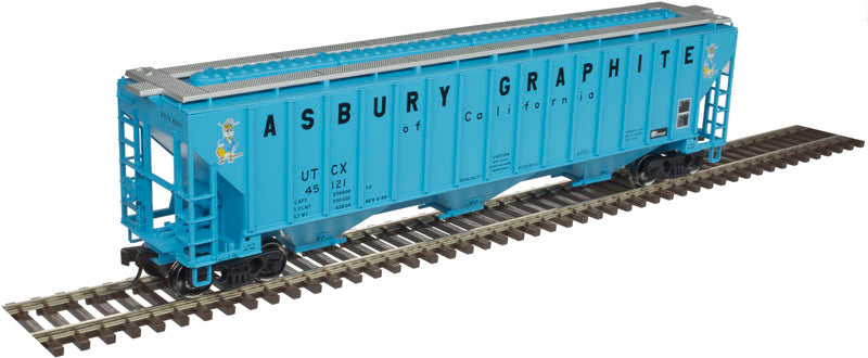 Atlas H.O. Scale 20 005 455 Union Tank Car "Asbury Graphite" (Blue/Black) Road 