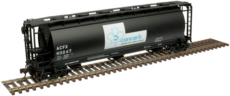Atlas H.O. Scale 20 005 776 Cancarb (ACFX) ACF 3-Bay Cylindrical Hopper 60247