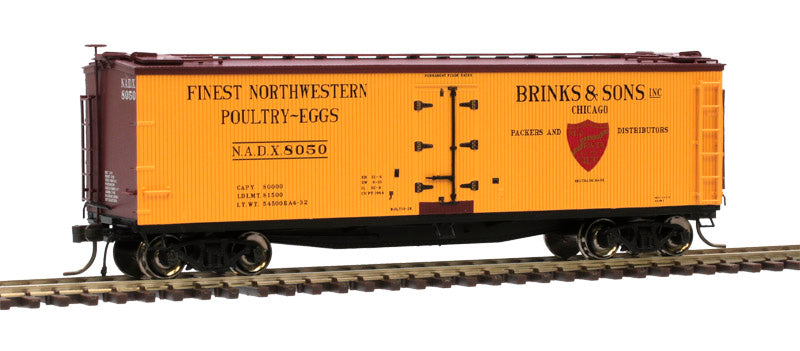 Atlas H.O. Scale 20 005 838 Brink's and Sons 40' Wood Reefer 8050 – A&S ...