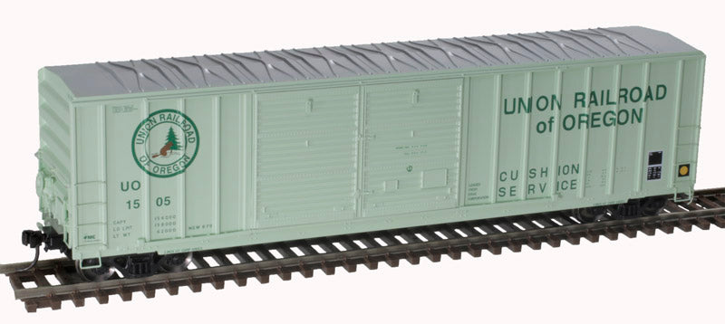 Atlas H.O. Scale 20 005 879 FMC 5077 DD Box Car (Offset) Union Railroad of Oregon 1522