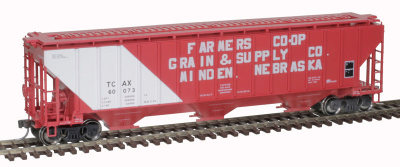 Atlas H.O. Scale 20 006 650 Transportation Corporation of America Thrall 4750 Covered Hopper 60073
