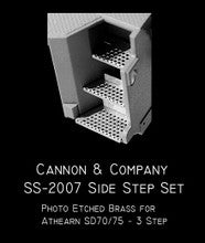 Cannon & Company H.O. Scale Etched Side Step Set SS-2007 Athearn SD70-75 (3 step)