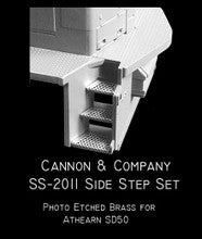 Cannon & Company H.O. Scale SS-2012 Engine Step Set (Photo-Etched Brass) -- For Proto 2000 SD45