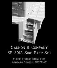Cannon & Company H.O Scale SS-2013 Etched Side Step Set SS-2013 Athearn SD70MAC