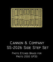 Cannon & Company H.O. Scale SS-2026 Etched Side Step Set SS-2026 P2K GP30