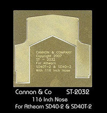 Cannon & Company H.O. Scale ST-2032 Etched Safety Tread ST-2032 SD40T-2 116" nose