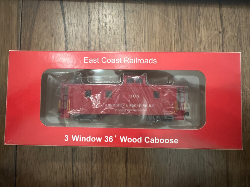 East Coast Railroads HO Scale ECRR-51 Aberdeen & Rockfish RR No. 308