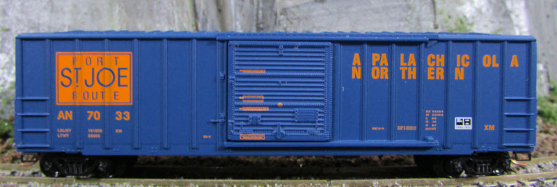 Micro-Trains N-Scale 25600 - Boxcar, 50 Foot, FMC, 5077 - Apalachicola Northern - 7033