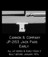 Cannon & Company H.O. Scale JP-2153 SD Jacking Pads (4) JP-2153