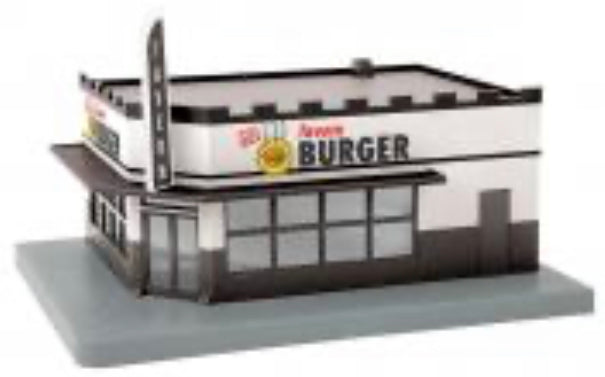 MTH Tavern Burger building O Scale