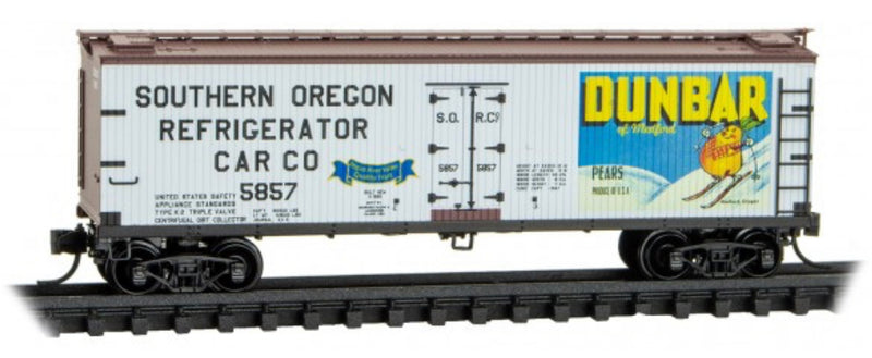 Micro-Trains N Scale MT&L Dunbar Pears Reefer 049 00 946 Rd 5857