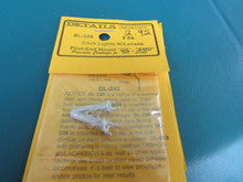 Details West H.O. Scale DL-229 Ditch Lights w/lenses Pilot End mount GE EMD