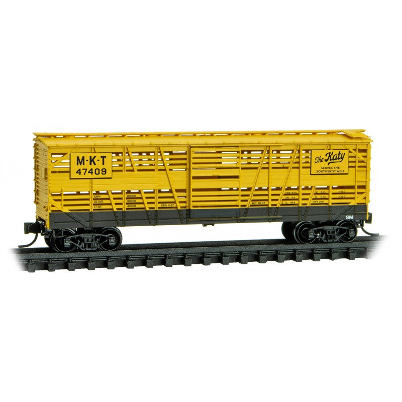 Micro-Trains N Scale Missouri-Kansas-Texas Stock Car 035 00 340 Rd - 