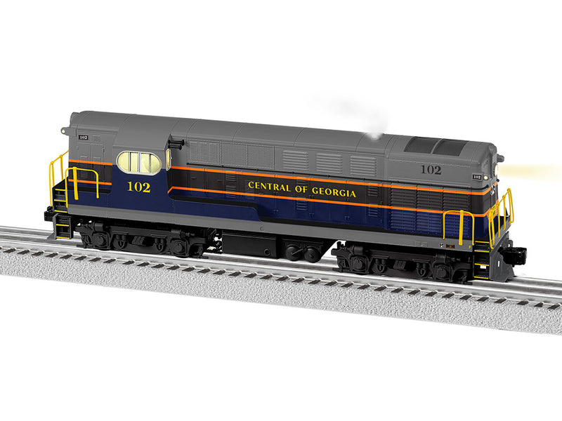 Lionel O-Scale LEGACY H15-44 Central of Georgia No. 102 (2333252)   **Like New!**