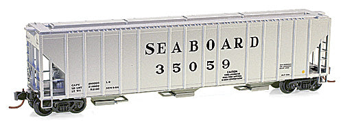 Micro Trains N-Scale 099 00 020 - Covered Hopper, 3-Bay, Evans 4780 - Seaboard Coast Line - 35059