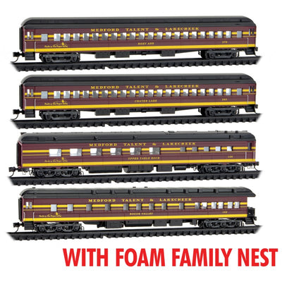 Micro Trains N Scale MT&L Heavyweight 4-pk FOAM