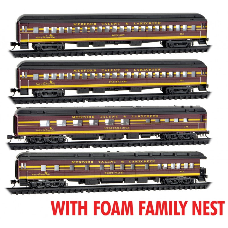 Micro Trains N Scale MT&L Heavyweight 4-pk FOAM