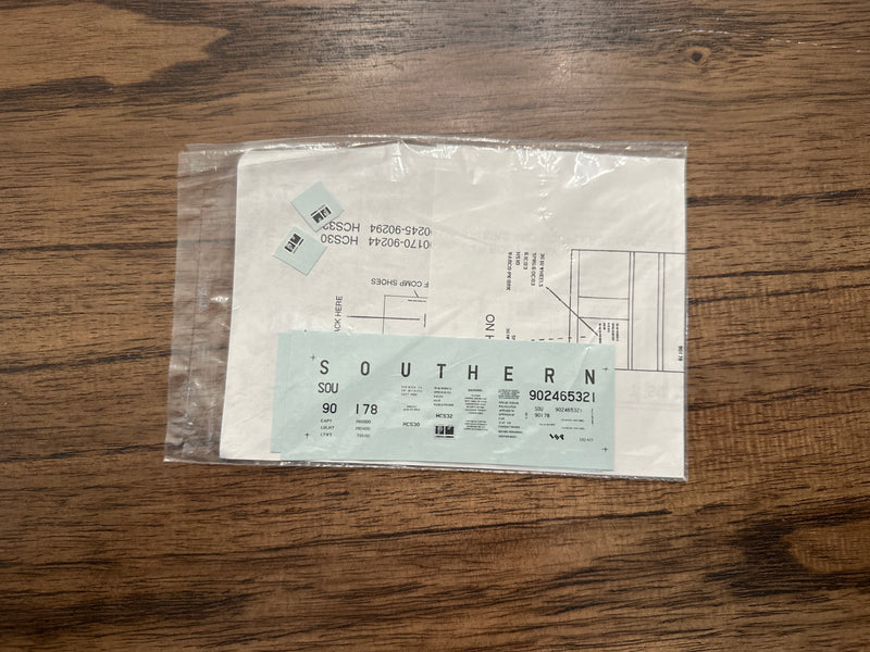 Islington Station Products N Scale 330-447 Southern 2 Bay Airslide Covered Hopper