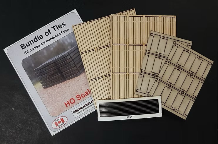 Osborn Model Kits H.O. Scale 1095 Bundle of Ties