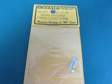 Details West H.O. Scale RA-277 Radio Antenna Wide Cone type