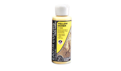 Woodland Scenics Yellow Orcher Liquid Pigment C1223 4 fl.oz. (118 ml)