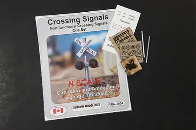 Osborn Model - N Scale Crossing Signals Non Operaating