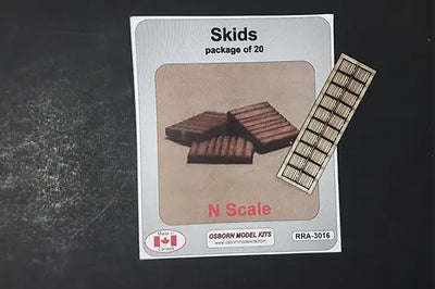 Osborn Model Kits N Scale Skids 3016