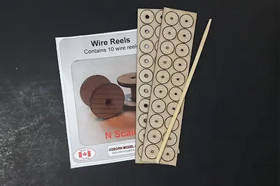 Osborn Model Kits N Scale 3028 Large Wire Reels
