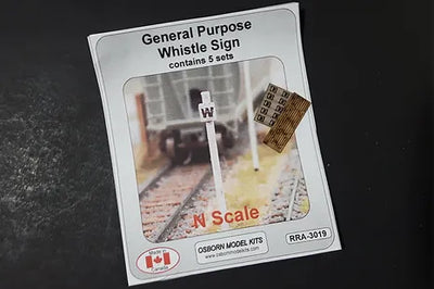 Osborn Model Kits N Scale General Purpose Whistle Post 3019