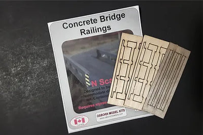 Osborn Model Kits N Scale Concrete Bridge 3055