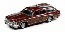 Mini Metals H.O. Scale 30588 1974 Buick Estate Wagon, Burgundy Metallic/Woodgrain