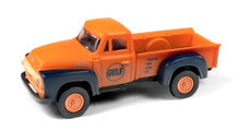 Mini Metals H.O. Scale 30594 1954 Ford Pickup Truck, Gulf Oil (Dirty/Weathered)