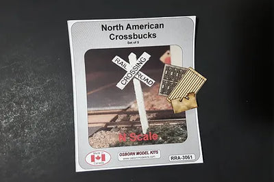 Osborn Model Kits N Scale US Crossbucks 3061