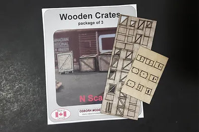 Osborn Model Kits N Scale Crates 3065