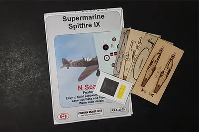 Osborn Model Kits N Scale Spitfire Mk IV 3075