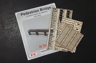 Osborn Model Kits N Scale Pedestrian Bridge 3133