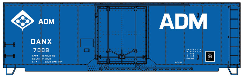 Accurail H.O. Scale 3139 Archer Daniels Midland Built &