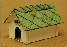 GC Laser O Scale 3159 Dog House 2 pack KIT