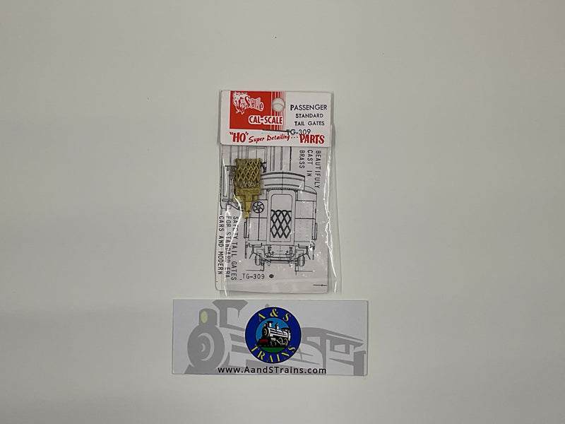 Cal-Scale H.O. Scale TG-309 Passenger Standard Tail Gates