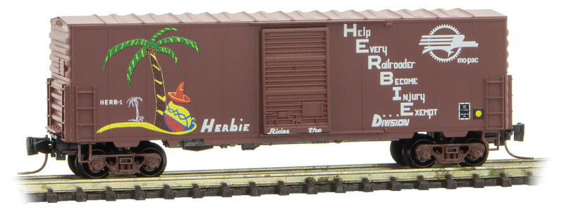Z Scale - Micro-Trains - 503 00 250 - Boxcar, 40 Foot, PS-1 - Missouri Pacific - HERB-1