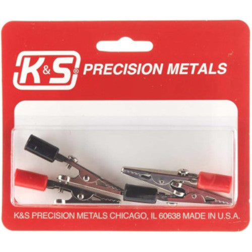 K&S Precision Metals 305K Alligator Clips 2 Pair