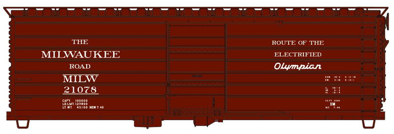 Accurail H.O. Scale 3992 Milwaukee Road - Electrified Olympian 1939/1940