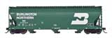 InterMountain H.O. Scale 47001-36 ACF 4650 Cu Ft 3-Bay Hopper Burlington Northern Car no 446289