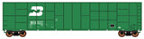 InterMountain H.O. Scale 4523002-04 FMC Ext Post Woodchip Gondola Burlington Northern - Car no 585304