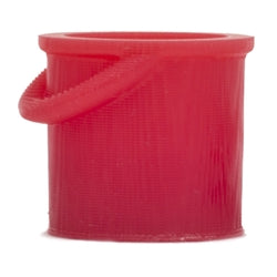 Atlas O Scale 4002039 Red Fire Bucket (8 Pieces)