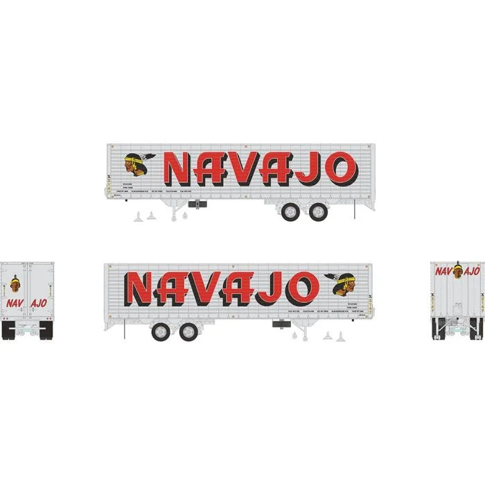 Rapido  H.O. Scale 403044 Fluted Side Volume Van Navajo 40&