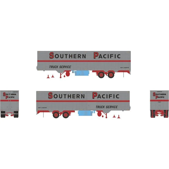 Rapido Trains Inc. H.O. Scale 403052 Southern Pacific Fluted Side Volume Van 40&