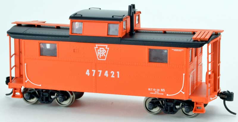 Bowser HO Scale 41694 Pennsylvania N5B Caboose Keystone Focal Orange 477746