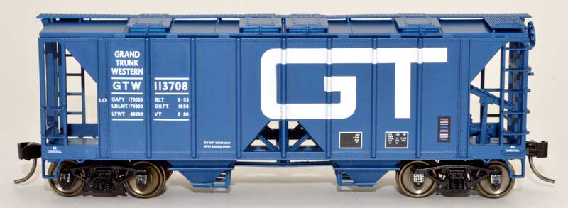 Bowser HO Scale 42753 70 Ton Covered Hopper DTW 113708
